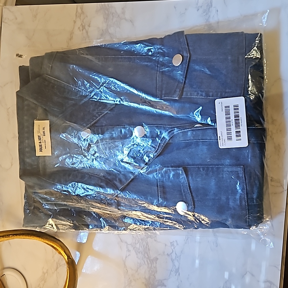 WOMEN'S DENIM JUMPSUIT - MEDIUM WASH SIZE XL - Picture 6 of 10